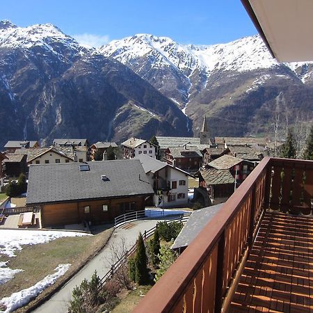 Appartement in 1700m mit Traumblick Grächen Exterior foto
