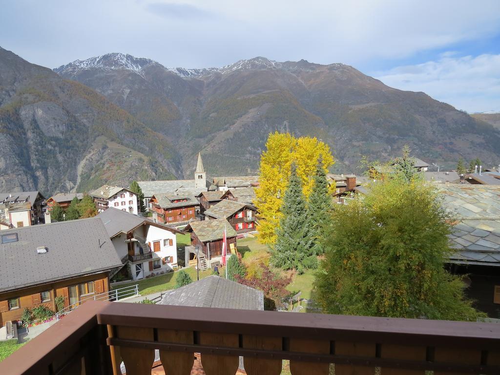 Appartement in 1700m mit Traumblick Grächen Exterior foto