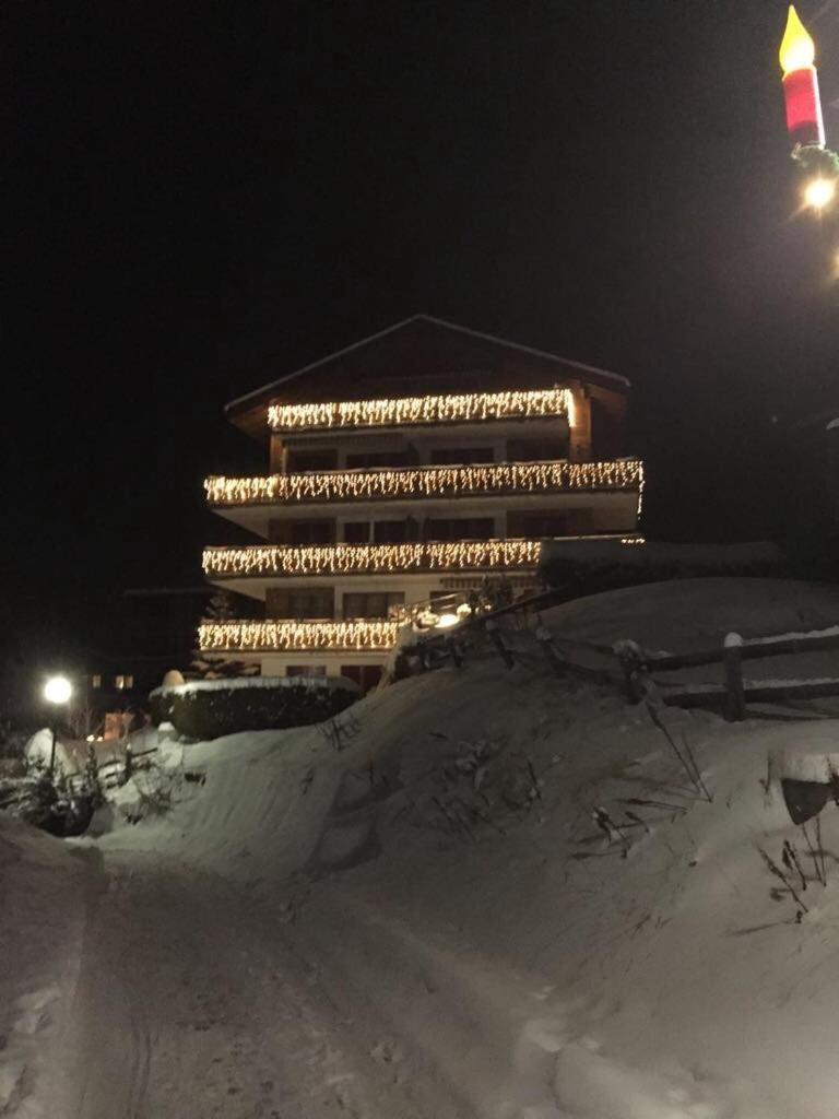 Appartement in 1700m mit Traumblick Grächen Exterior foto